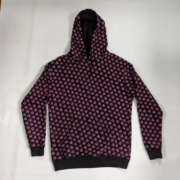 Shane Dawson x Jeffree Star All Over Pig Unisex Hoodie Size Med. Black Pink - Picture 8 of 12